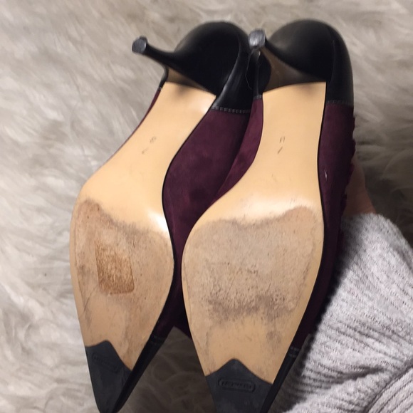 Coach pointed toe heels - Picture 6 of 7